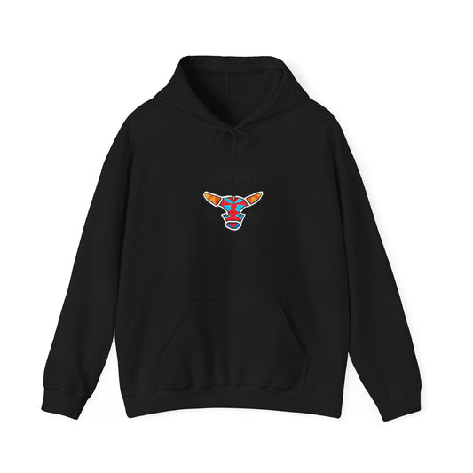 Wild Calf Hoodie - Retro Colorful Calf Logo Pullover (Wild Calf Hat Co.) - Wild Calf Hat Company