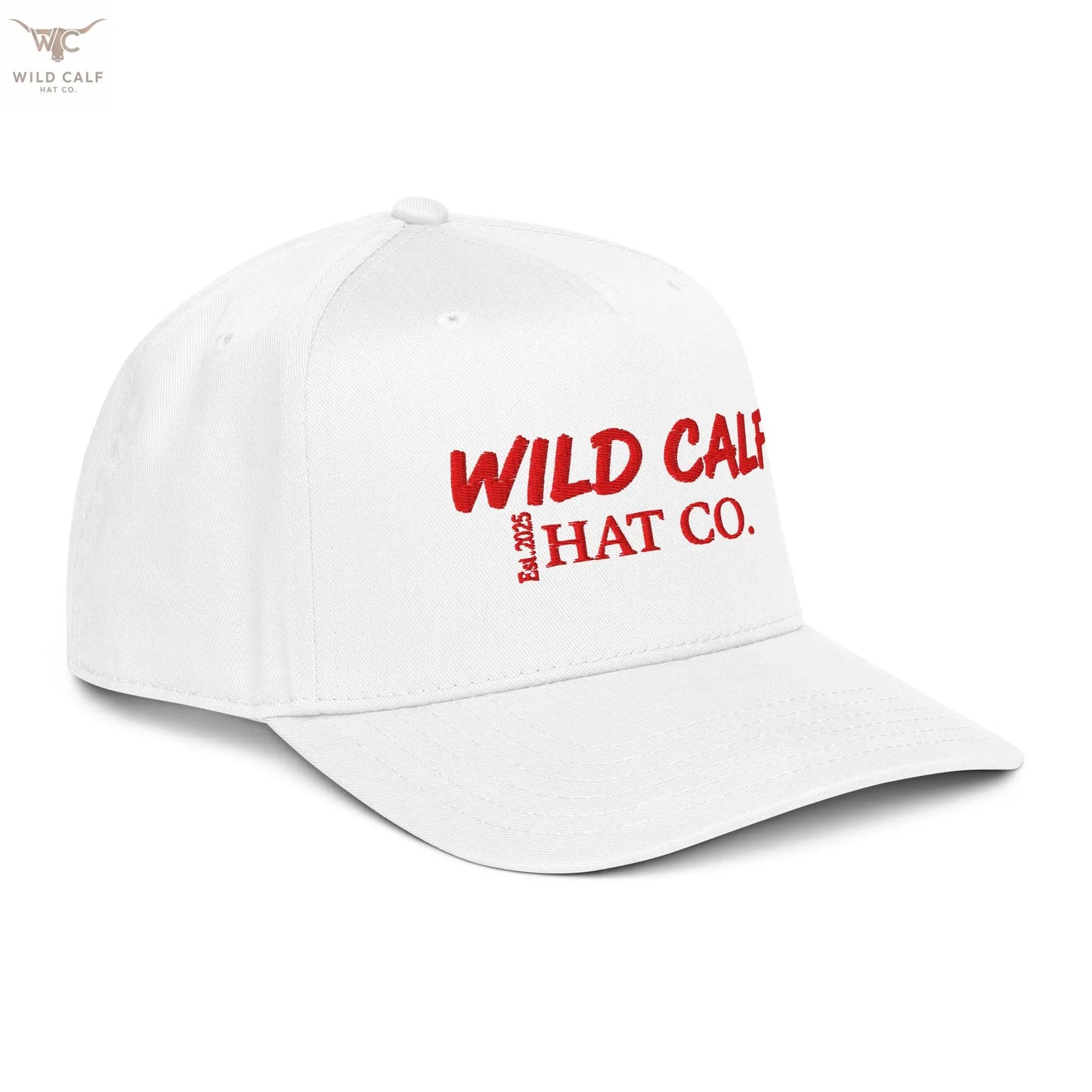 The Red Signature Trucker Cap - Wild Calf Hat Company