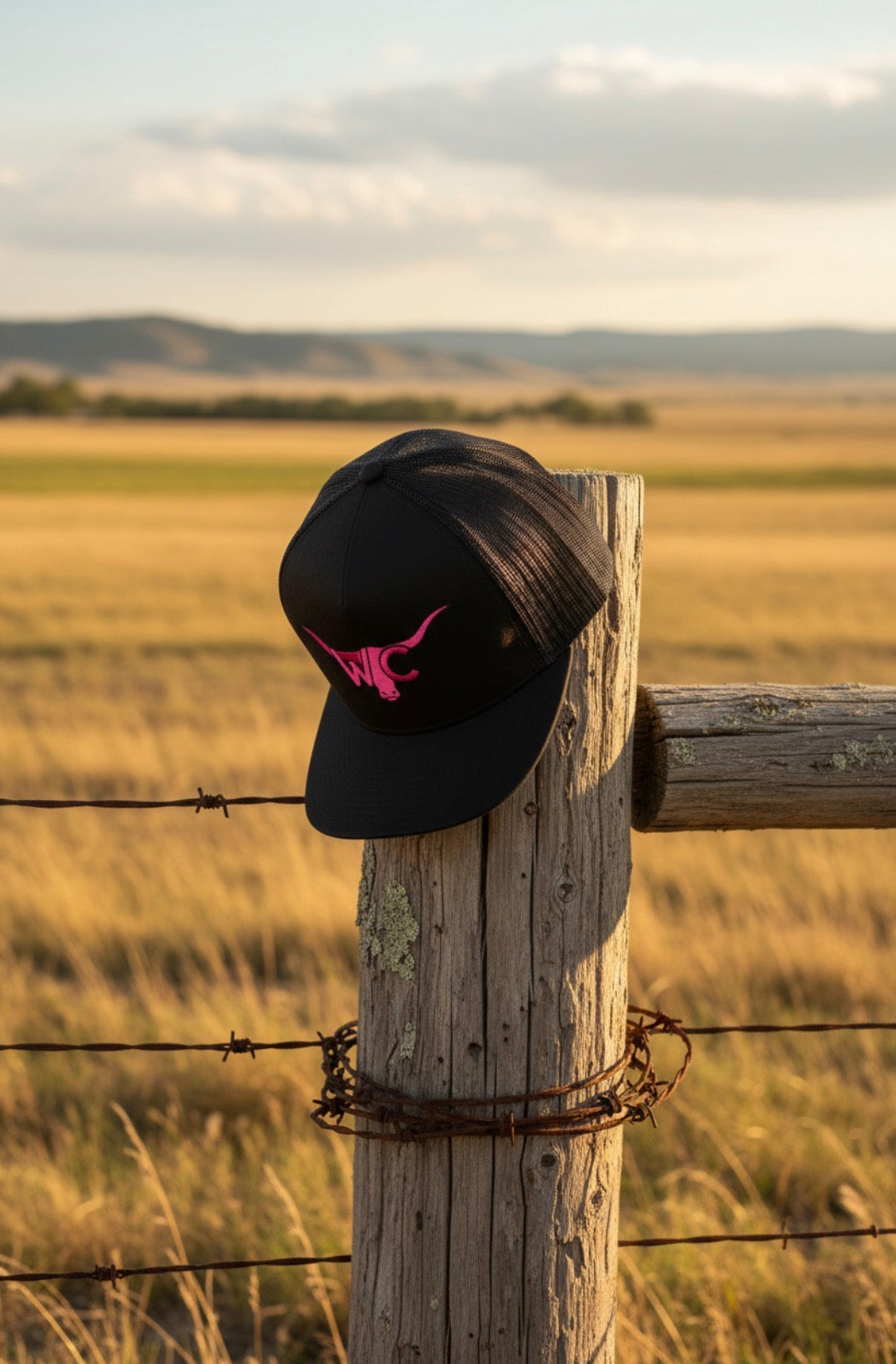 The Pink Longhorn WC Cap