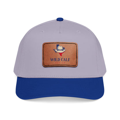 Leather Patch Baseball Cap — Wild Calf Logo - Wild Calf Hat Company