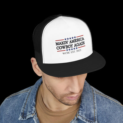 5 Panel Trucker Cap - Wild Calf Hat Company