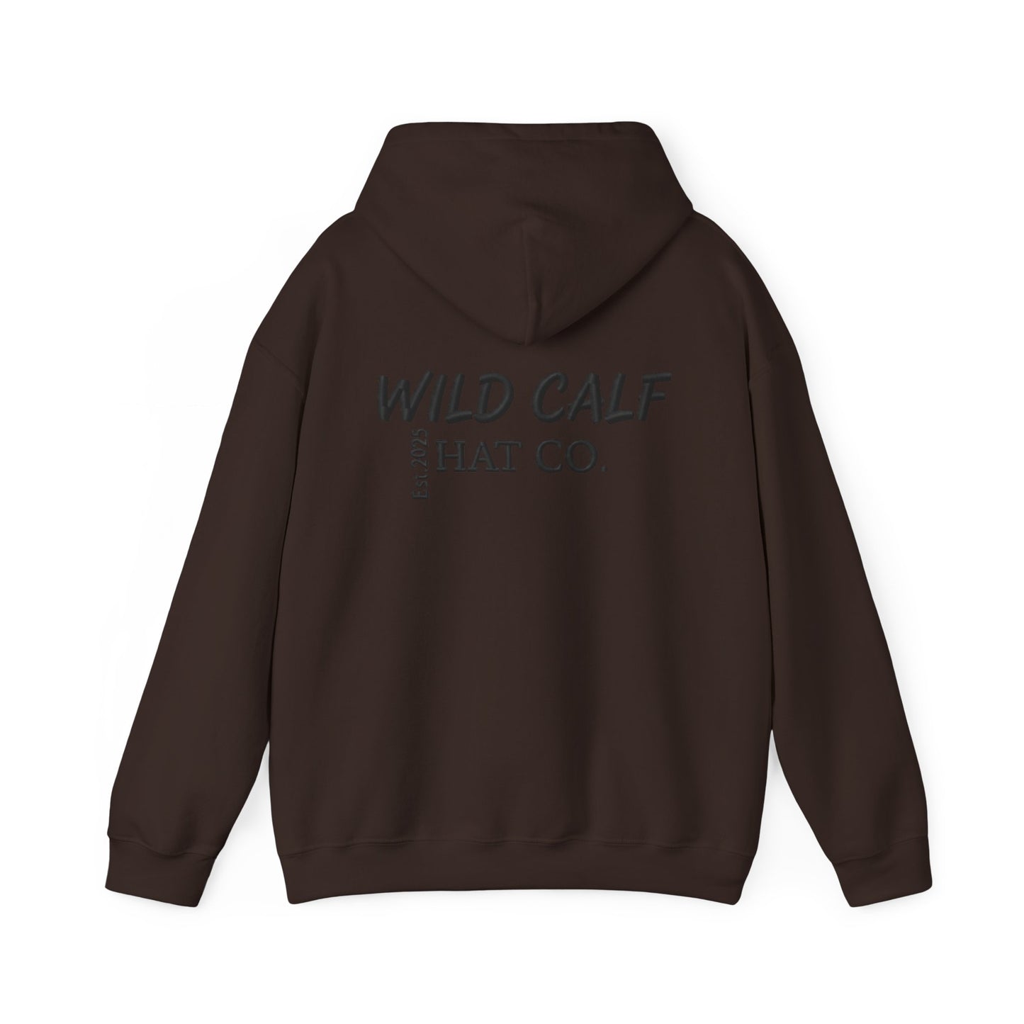 Wild Calf Hoodie - Retro Colorful Calf Logo Pullover (Wild Calf Hat Co.) - Wild Calf Hat Company