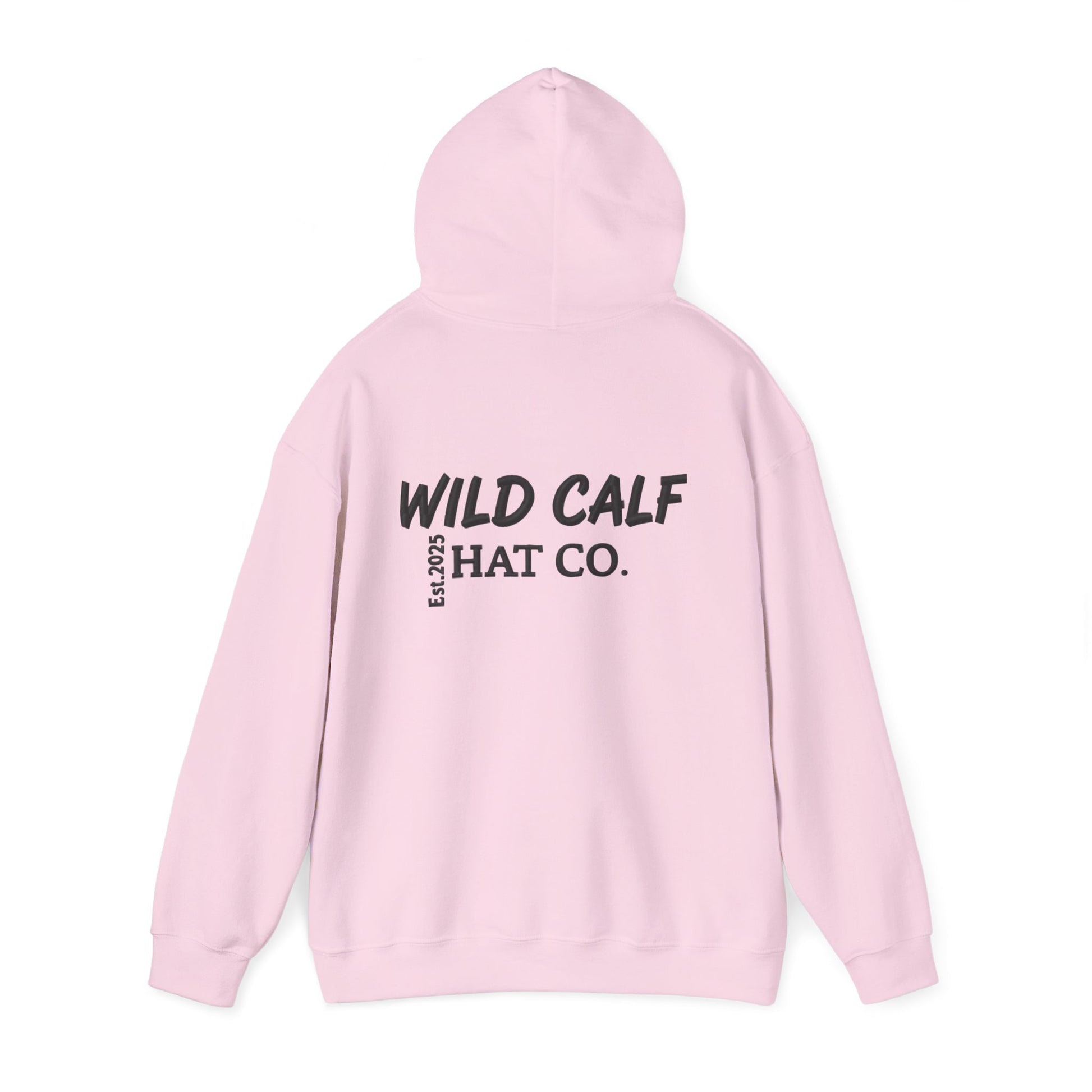 Wild Calf Hoodie - Retro Colorful Calf Logo Pullover (Wild Calf Hat Co.) - Wild Calf Hat Company