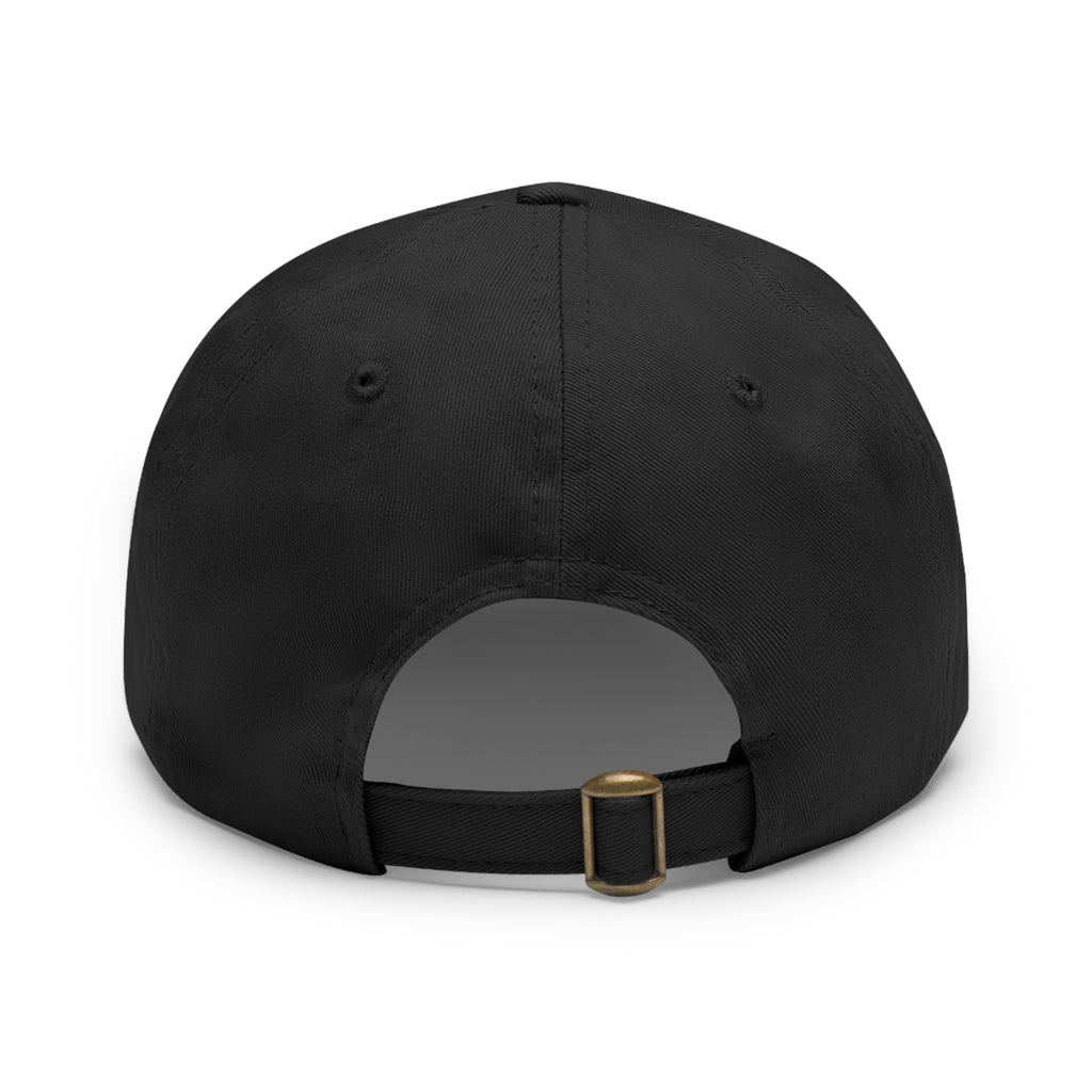Wild Calf Hat Co. Long Horn Skull Leather Patch Dad Hat - Wild Calf Hat Company