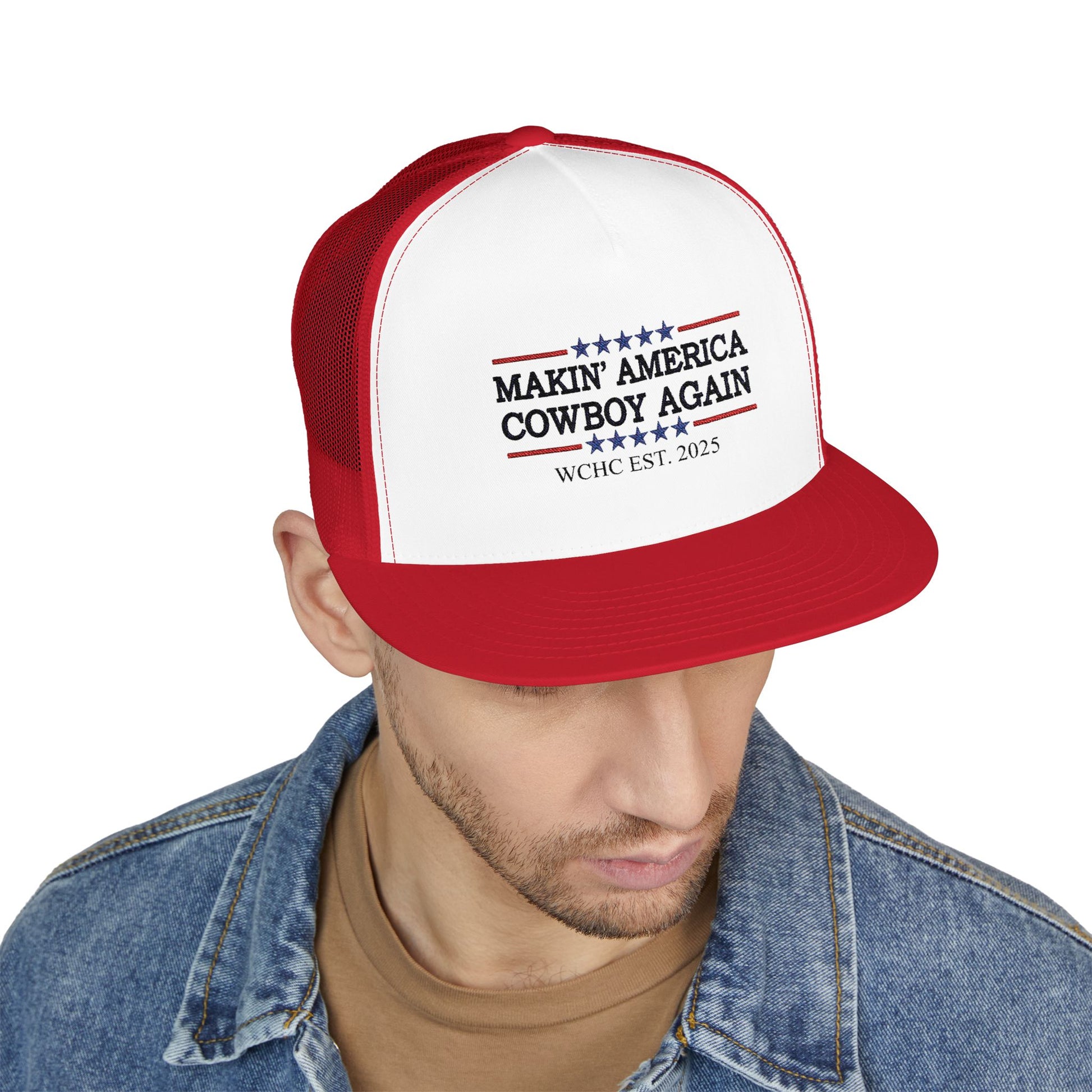 5 Panel Trucker Cap - Wild Calf Hat Company
