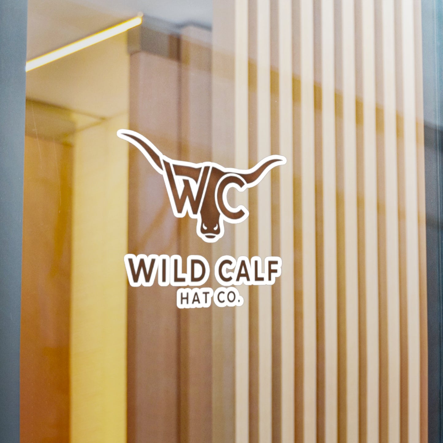 Wild Calf Vinyl Truck Decals - Wild Calf Hat Company