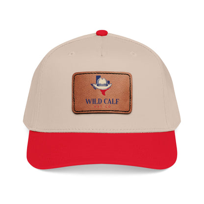 Leather Patch Baseball Cap — Wild Calf Logo - Wild Calf Hat Company