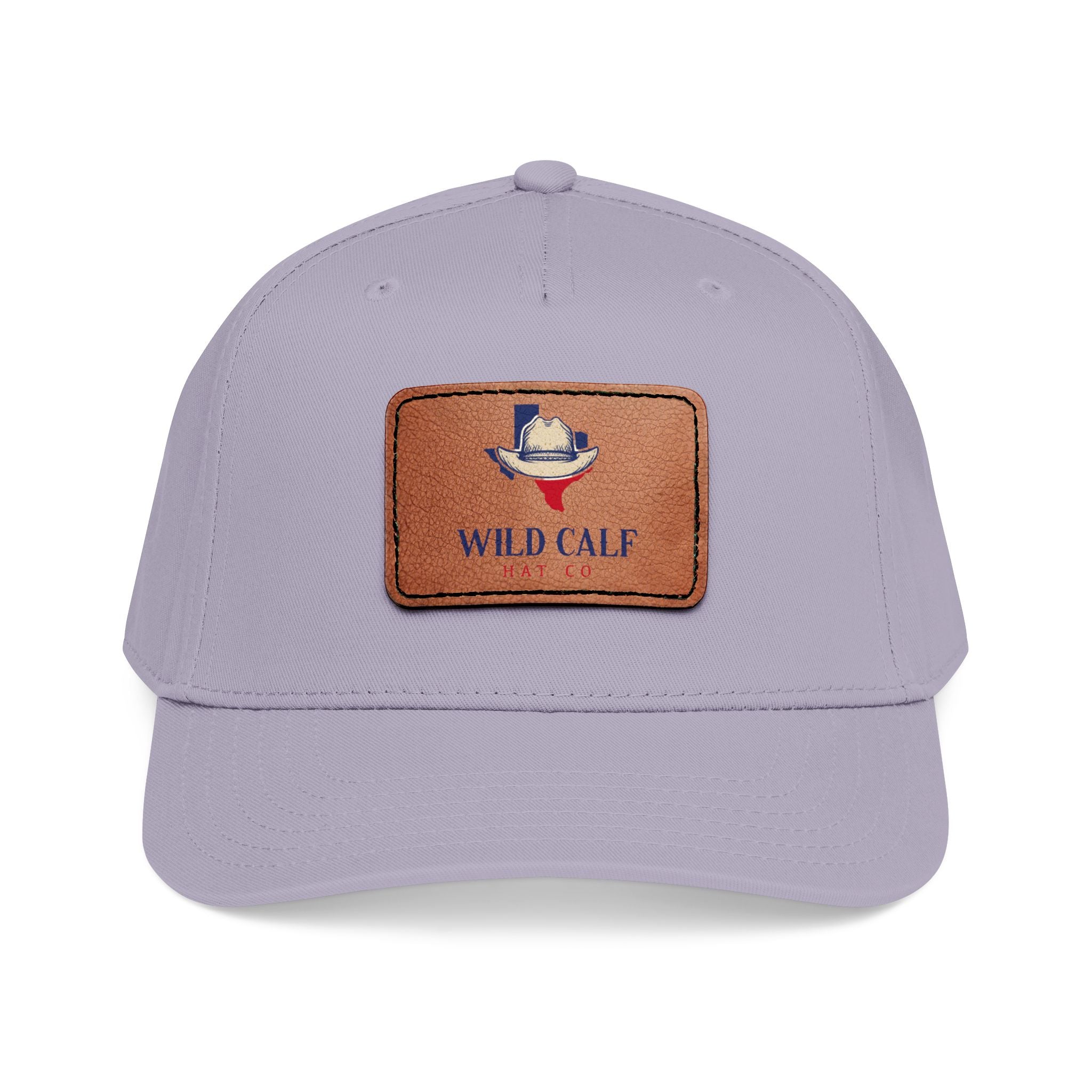 Leather Patch Baseball Cap — Wild Calf Logo - Wild Calf Hat Company