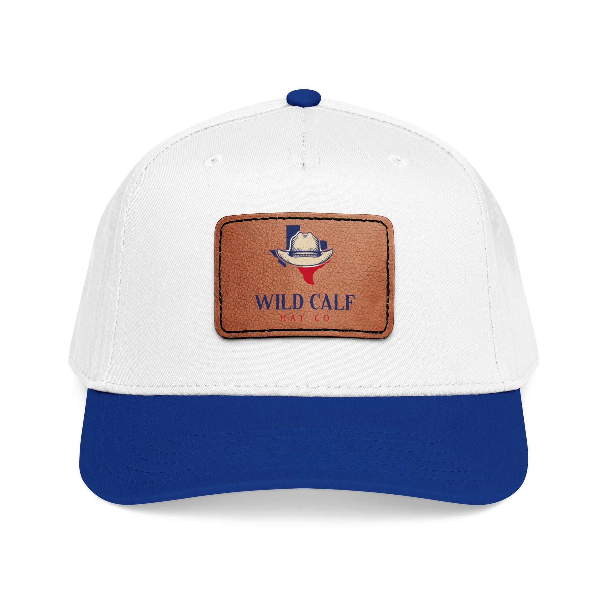 Leather Patch Baseball Cap — Wild Calf Logo - Wild Calf Hat Company