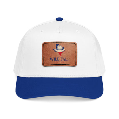 Leather Patch Baseball Cap — Wild Calf Logo - Wild Calf Hat Company