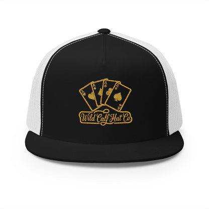5 Panel Trucker Cap - Wild Calf Hat Company