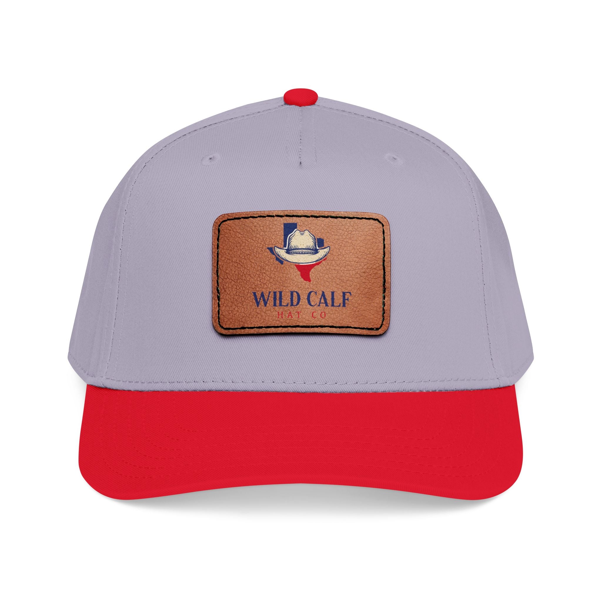 Leather Patch Baseball Cap — Wild Calf Logo - Wild Calf Hat Company
