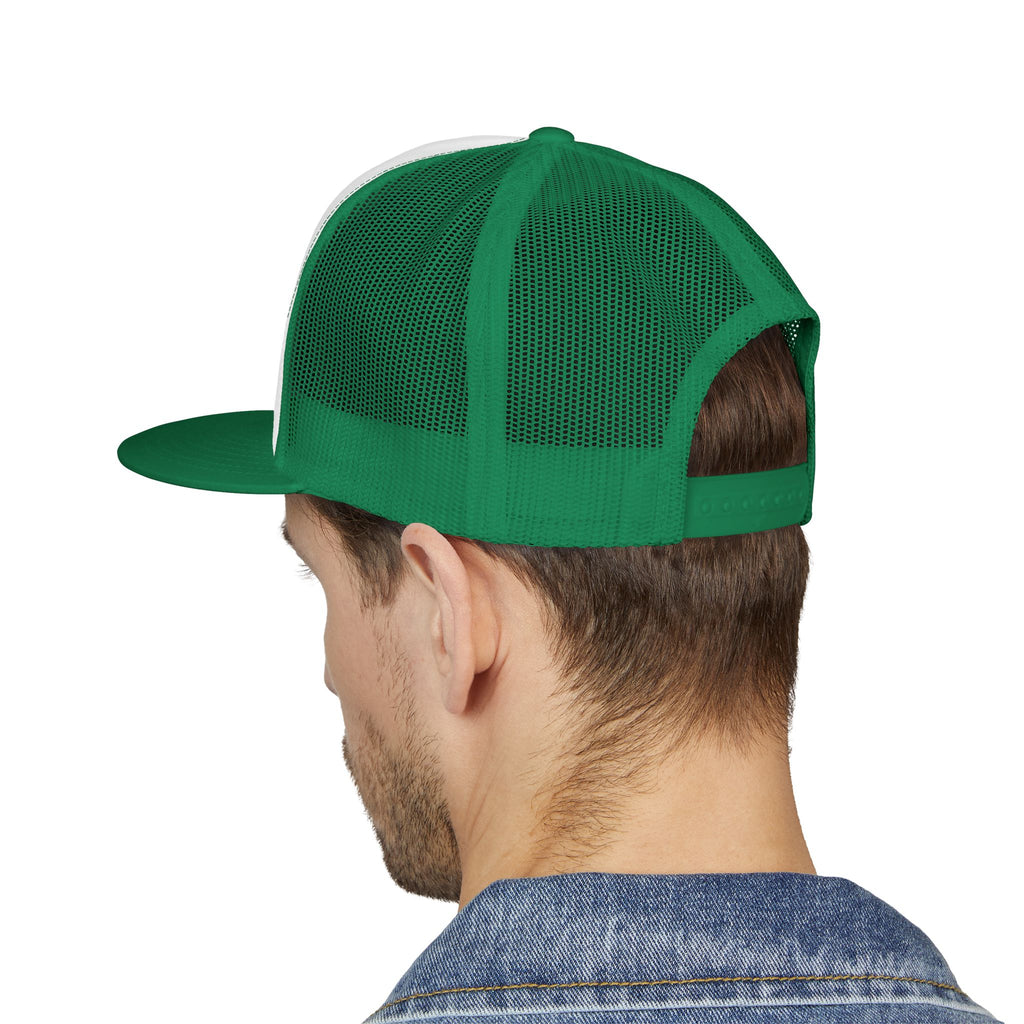 Wild Calf Skull embroidery Trucker Cap | Mesh Back Snapback - Wild Calf Hat Company
