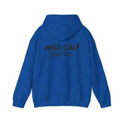 Wild Calf Hoodie - Retro Colorful Calf Logo Pullover (Wild Calf Hat Co.) - Wild Calf Hat Company
