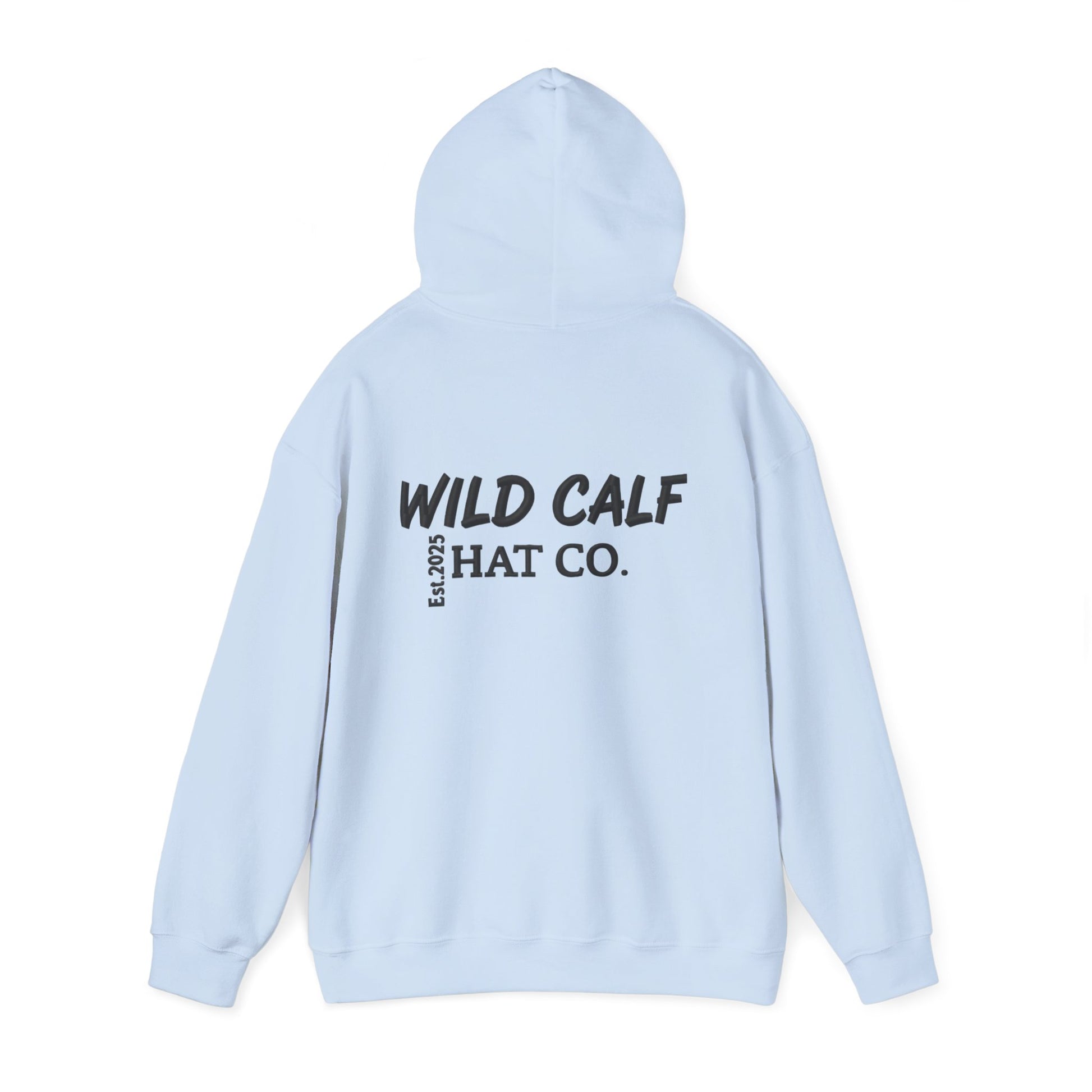 Wild Calf Hoodie - Retro Colorful Calf Logo Pullover (Wild Calf Hat Co.) - Wild Calf Hat Company