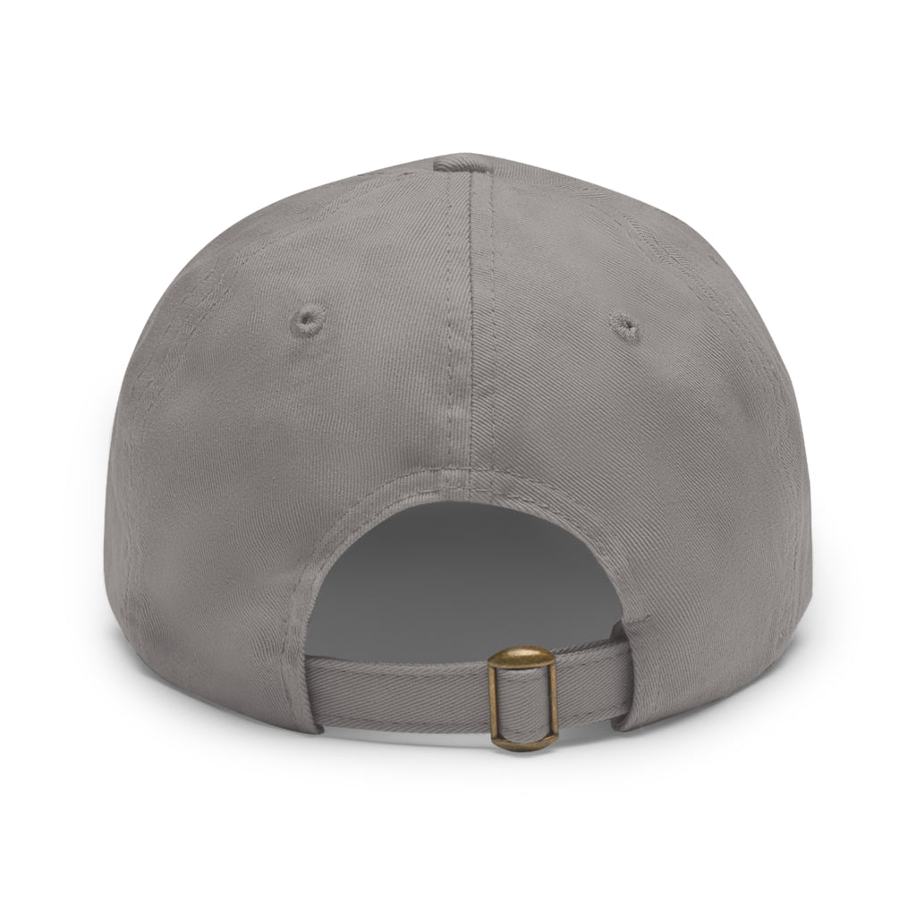 Wild Calf Hat Co. Long Horn Skull Leather Patch Dad Hat - Wild Calf Hat Company