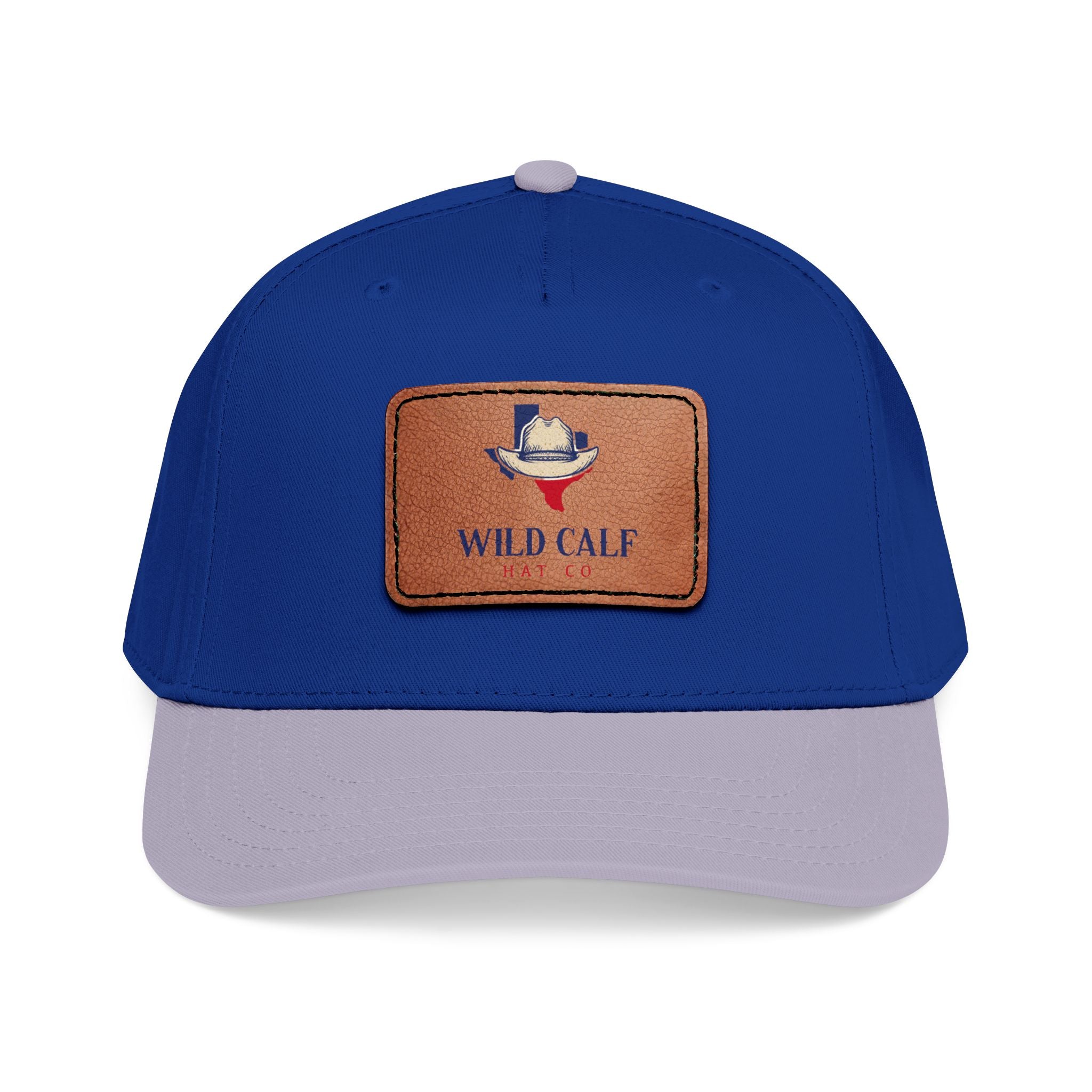 Leather Patch Baseball Cap — Wild Calf Logo - Wild Calf Hat Company