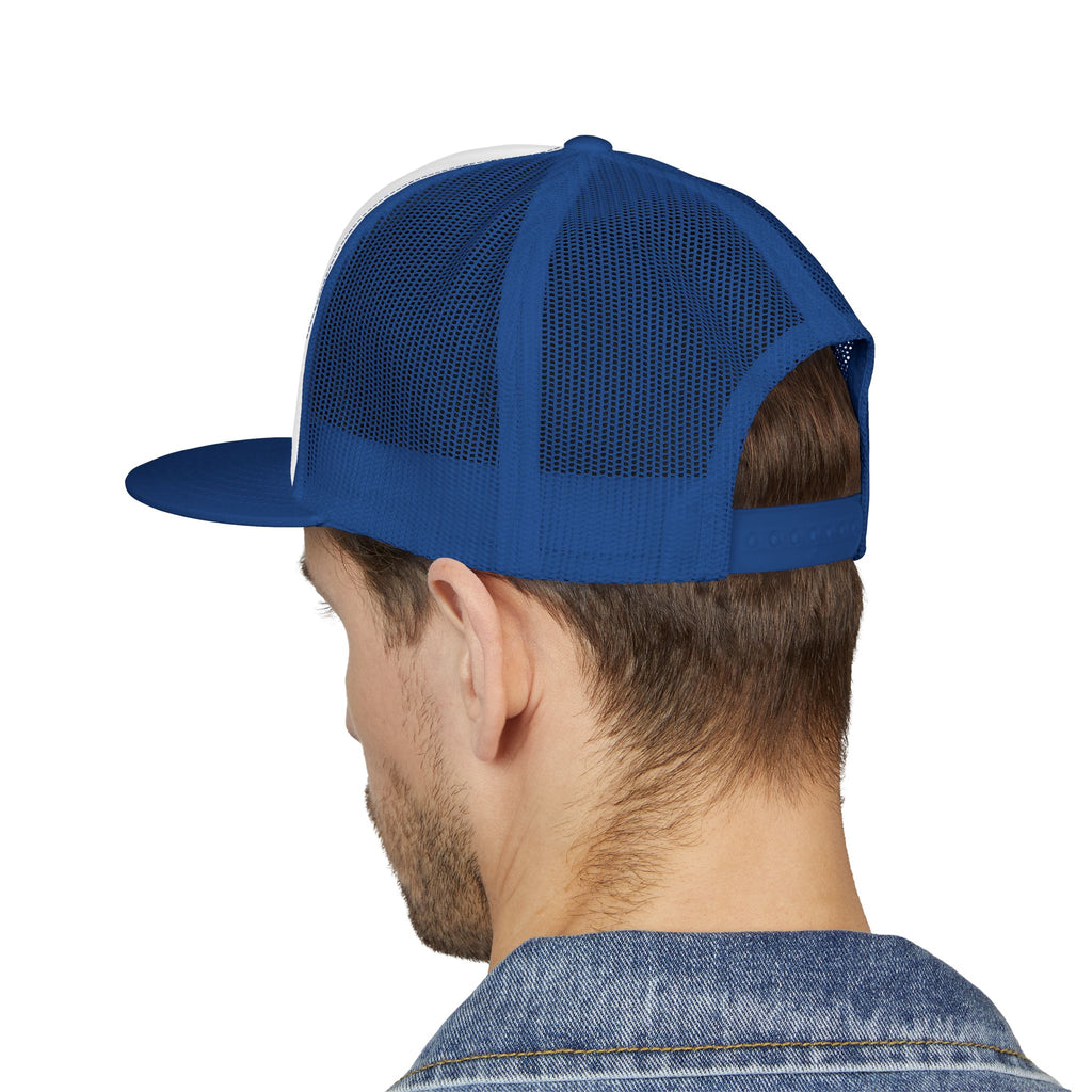 Wild Calf Skull embroidery Trucker Cap | Mesh Back Snapback - Wild Calf Hat Company