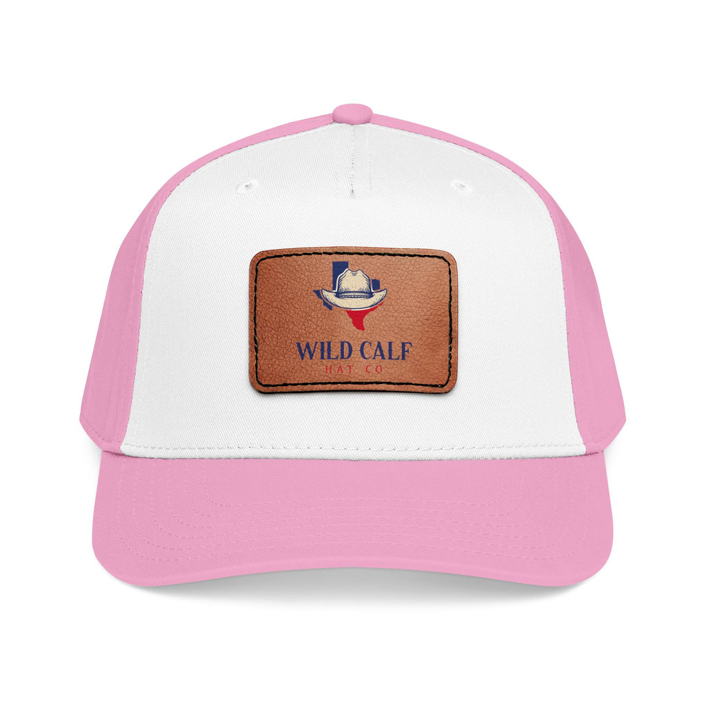 Leather Patch Baseball Cap — Wild Calf Logo - Wild Calf Hat Company