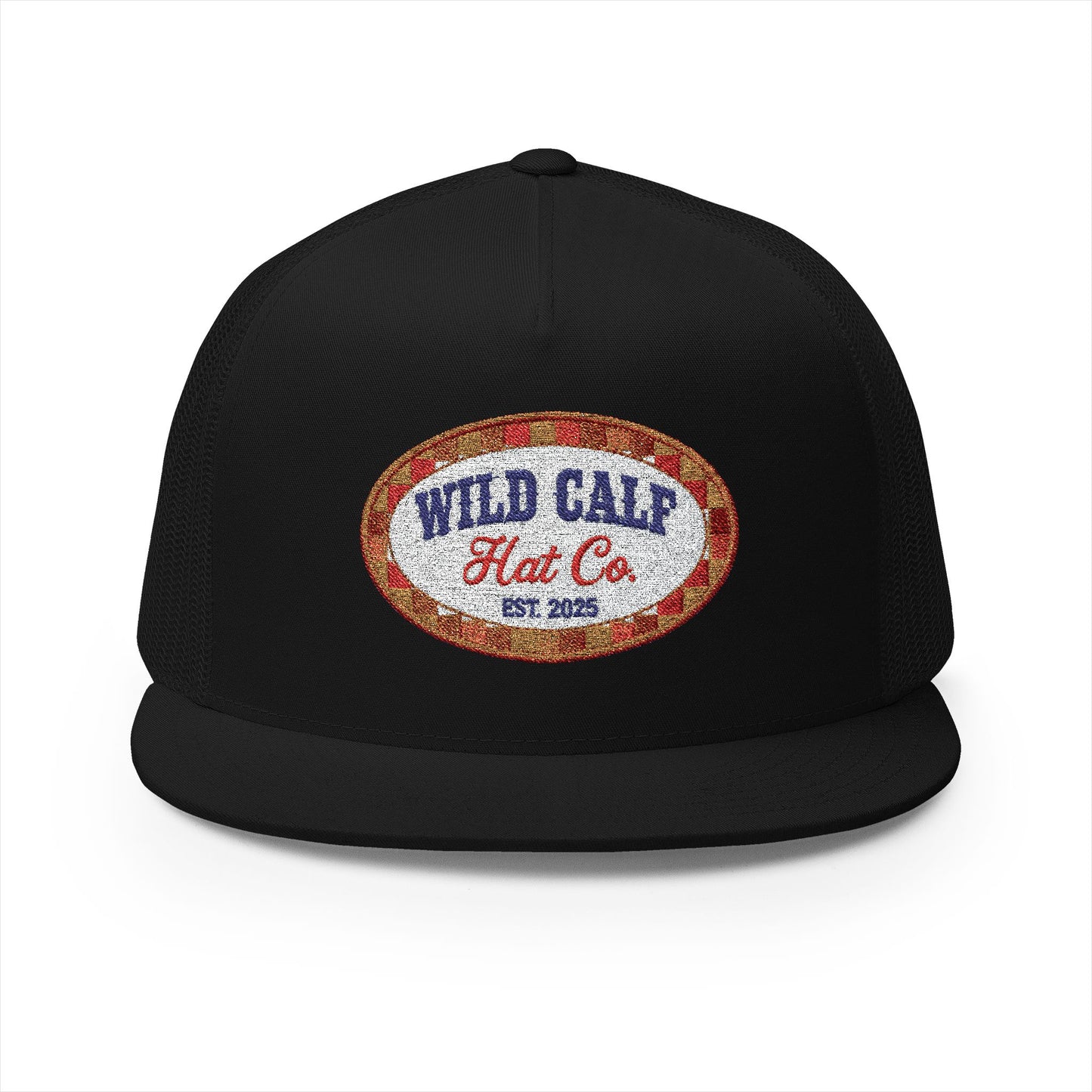 Wild Calf Hat Co. Trucker Cap — Retro Sequin Patch - Wild Calf Hat Company