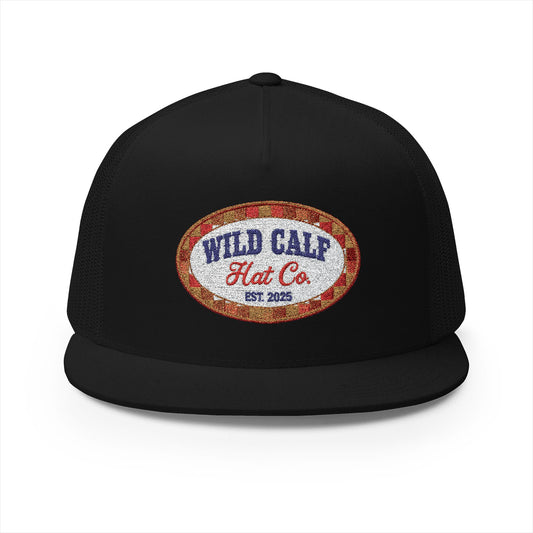 Wild Calf Hat Co. Trucker Cap — Retro Sequin Patch - Wild Calf Hat Company
