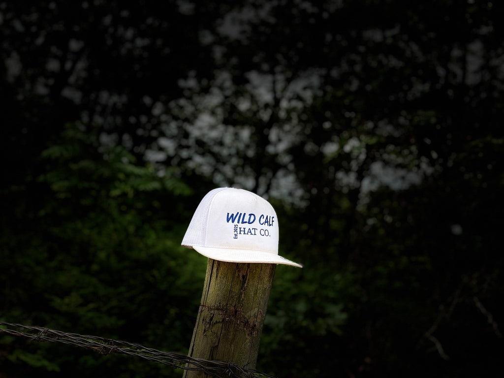 Royal Blue Signature Trucker Cap - Wild Calf Hat Company