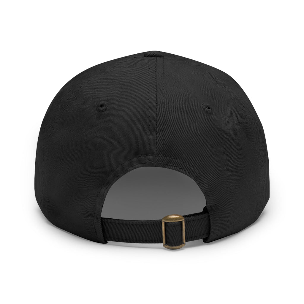 Wild Calf Hat Co. Long Horn Skull Leather Patch Dad Hat - Wild Calf Hat Company