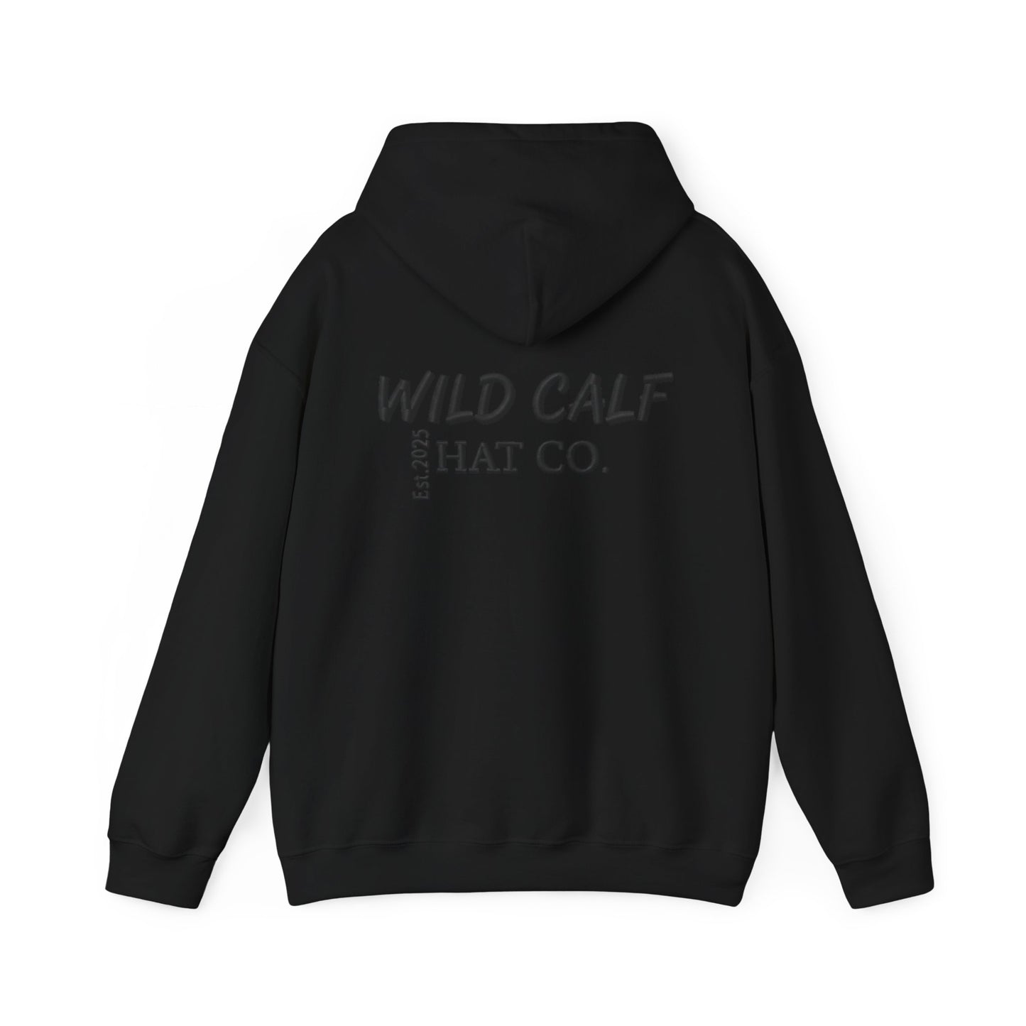 Wild Calf Hoodie - Retro Colorful Calf Logo Pullover (Wild Calf Hat Co.) - Wild Calf Hat Company