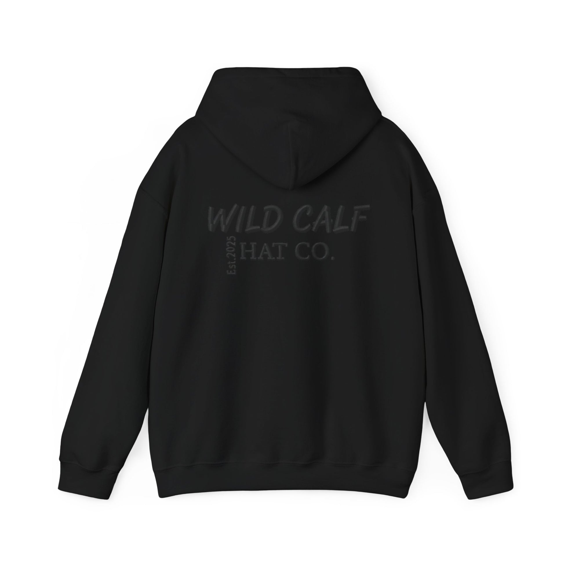 Wild Calf Hoodie - Retro Colorful Calf Logo Pullover (Wild Calf Hat Co.) - Wild Calf Hat Company