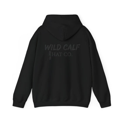 Wild Calf Hoodie - Retro Colorful Calf Logo Pullover (Wild Calf Hat Co.) - Wild Calf Hat Company