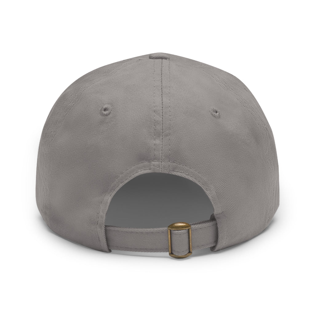 Wild Calf Hat Co. Long Horn Skull Leather Patch Dad Hat - Wild Calf Hat Company