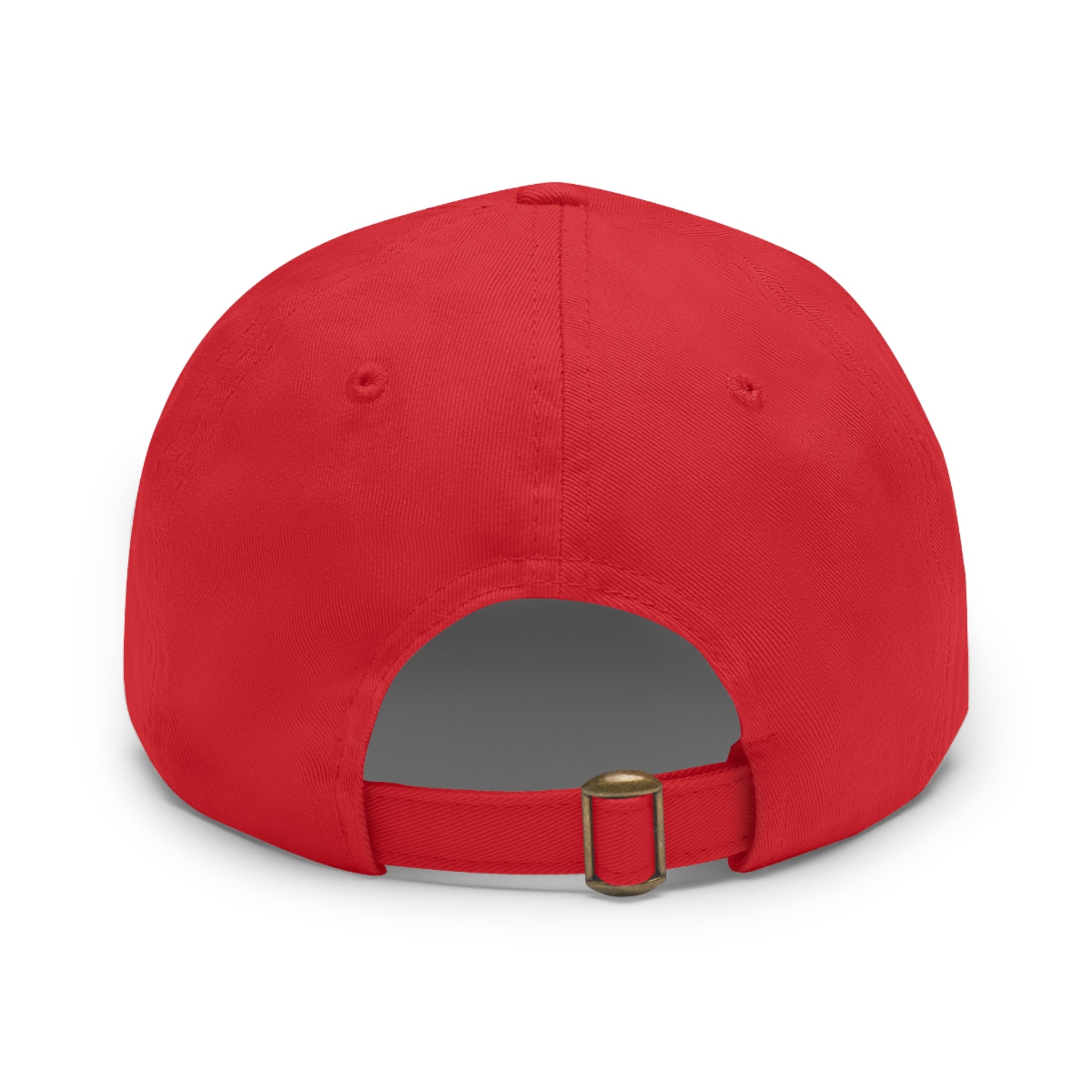 Wild Calf Hat Co. Long Horn Skull Leather Patch Dad Hat - Wild Calf Hat Company