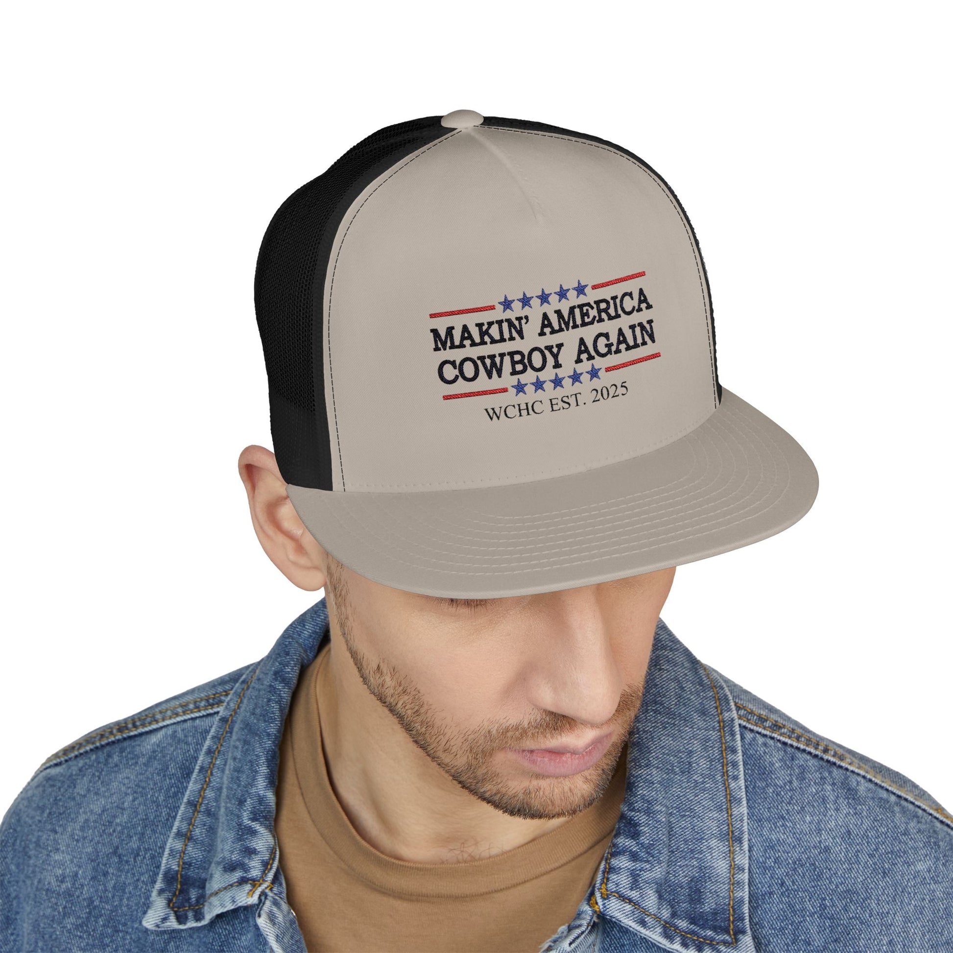 5 Panel Trucker Cap - Wild Calf Hat Company