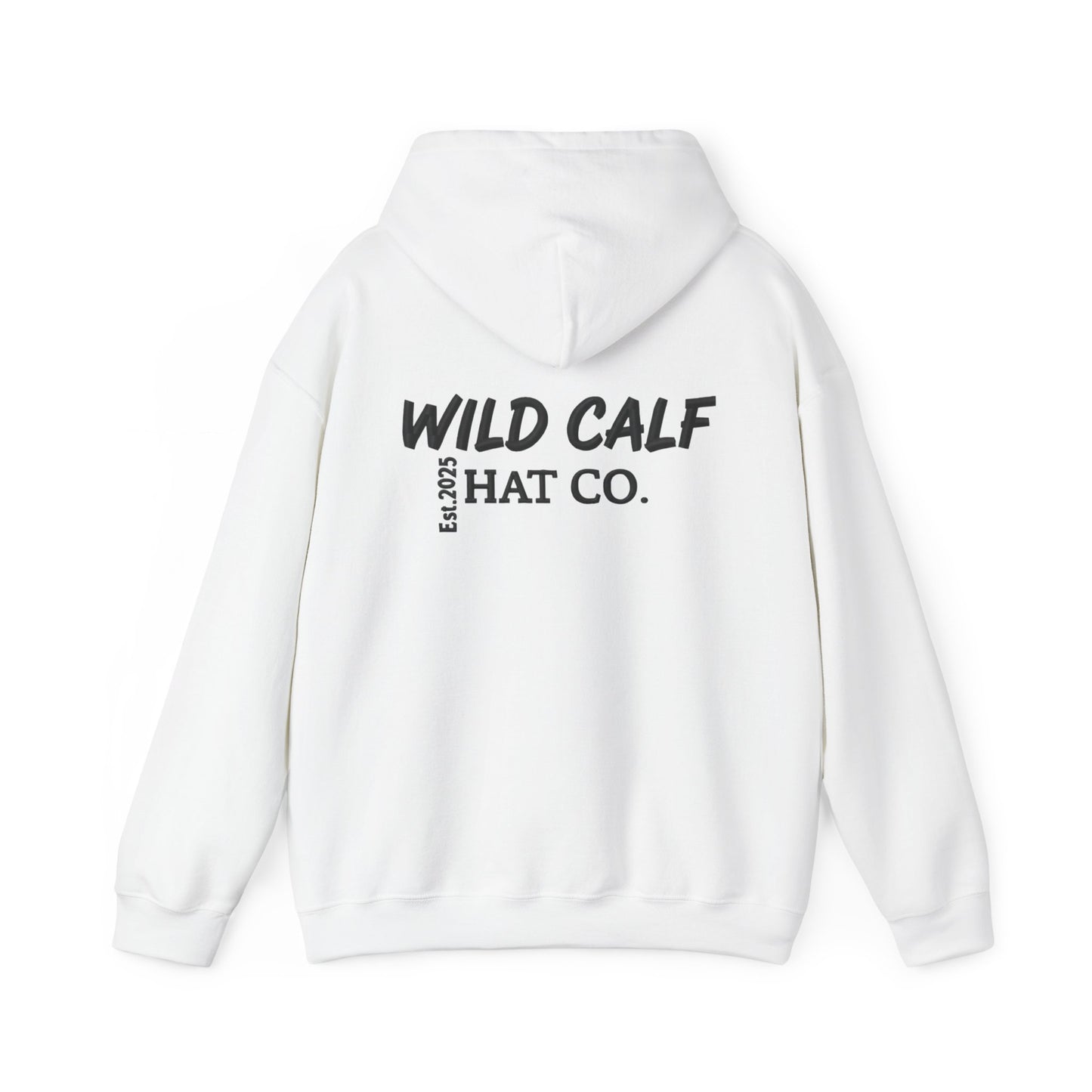 Wild Calf Hoodie - Retro Colorful Calf Logo Pullover (Wild Calf Hat Co.) - Wild Calf Hat Company
