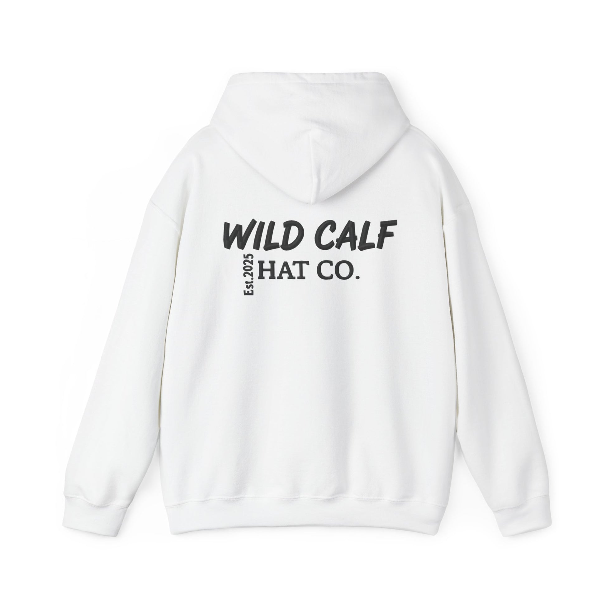 Wild Calf Hoodie - Retro Colorful Calf Logo Pullover (Wild Calf Hat Co.) - Wild Calf Hat Company