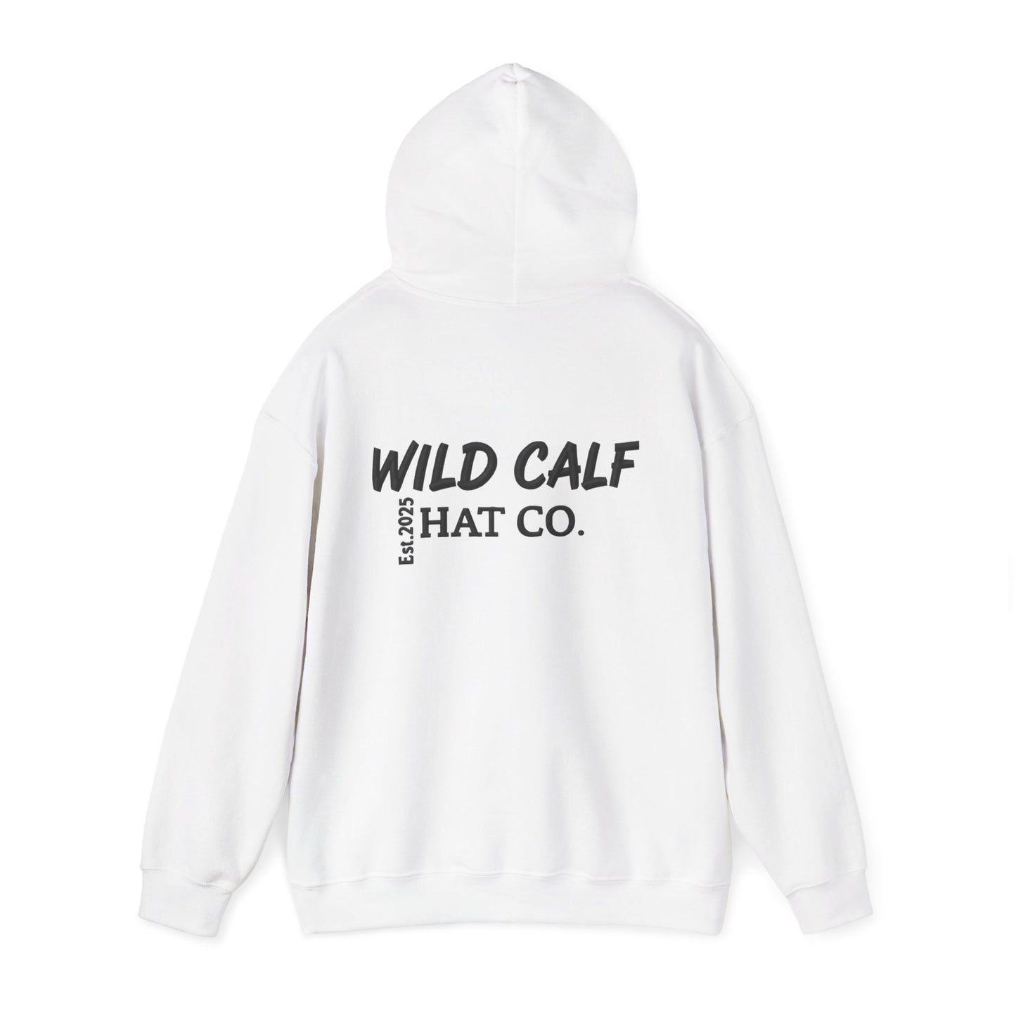 Wild Calf Hoodie - Retro Colorful Calf Logo Pullover (Wild Calf Hat Co.) - Wild Calf Hat Company