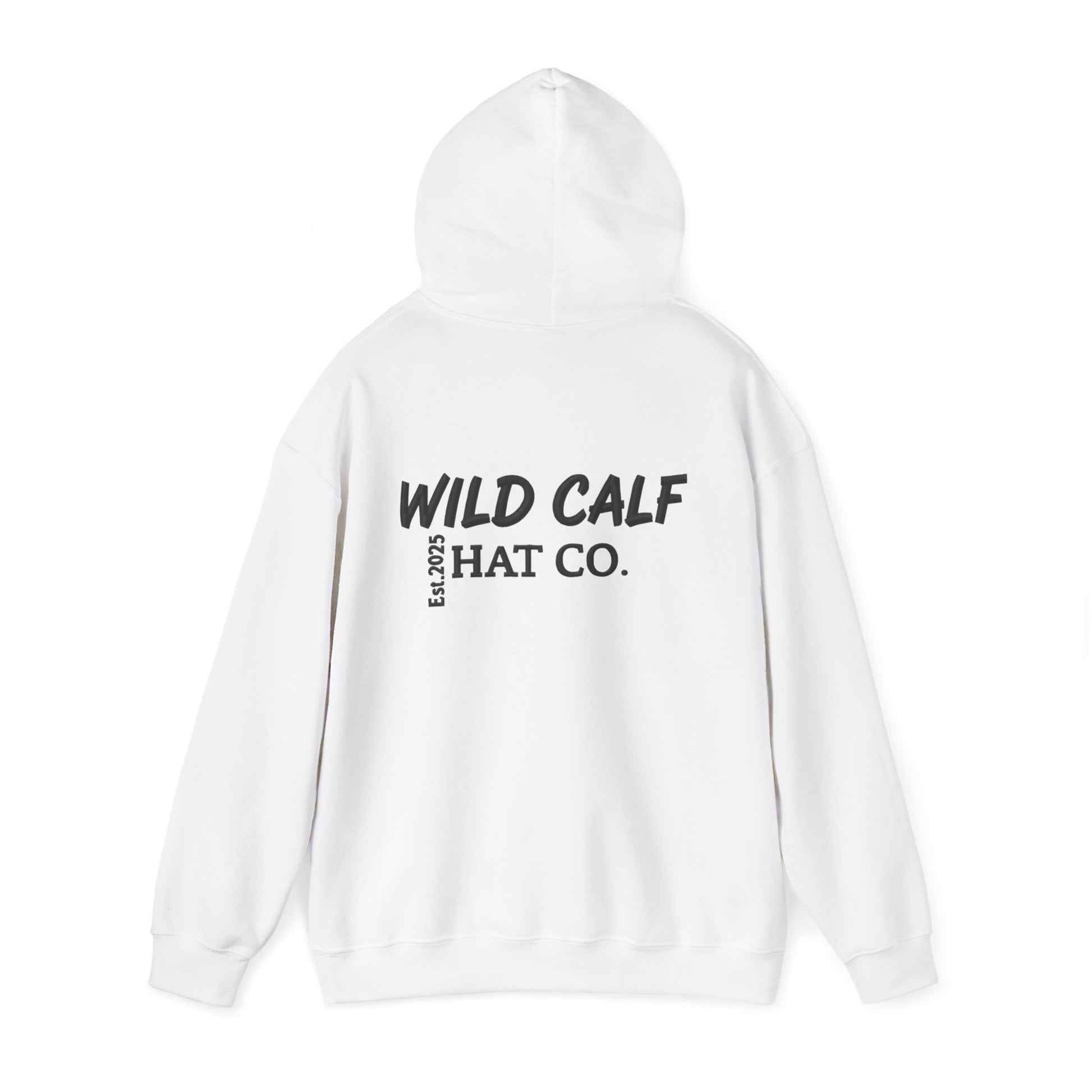 Wild Calf Hoodie - Retro Colorful Calf Logo Pullover (Wild Calf Hat Co.) - Wild Calf Hat Company