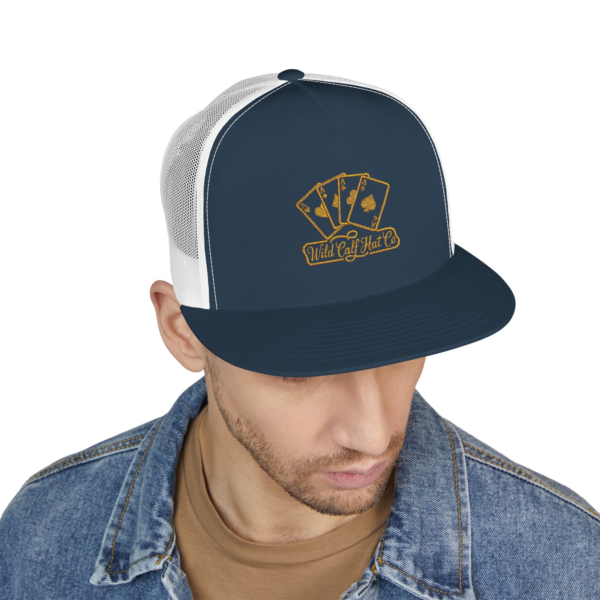 5 Panel Trucker Cap - Wild Calf Hat Company