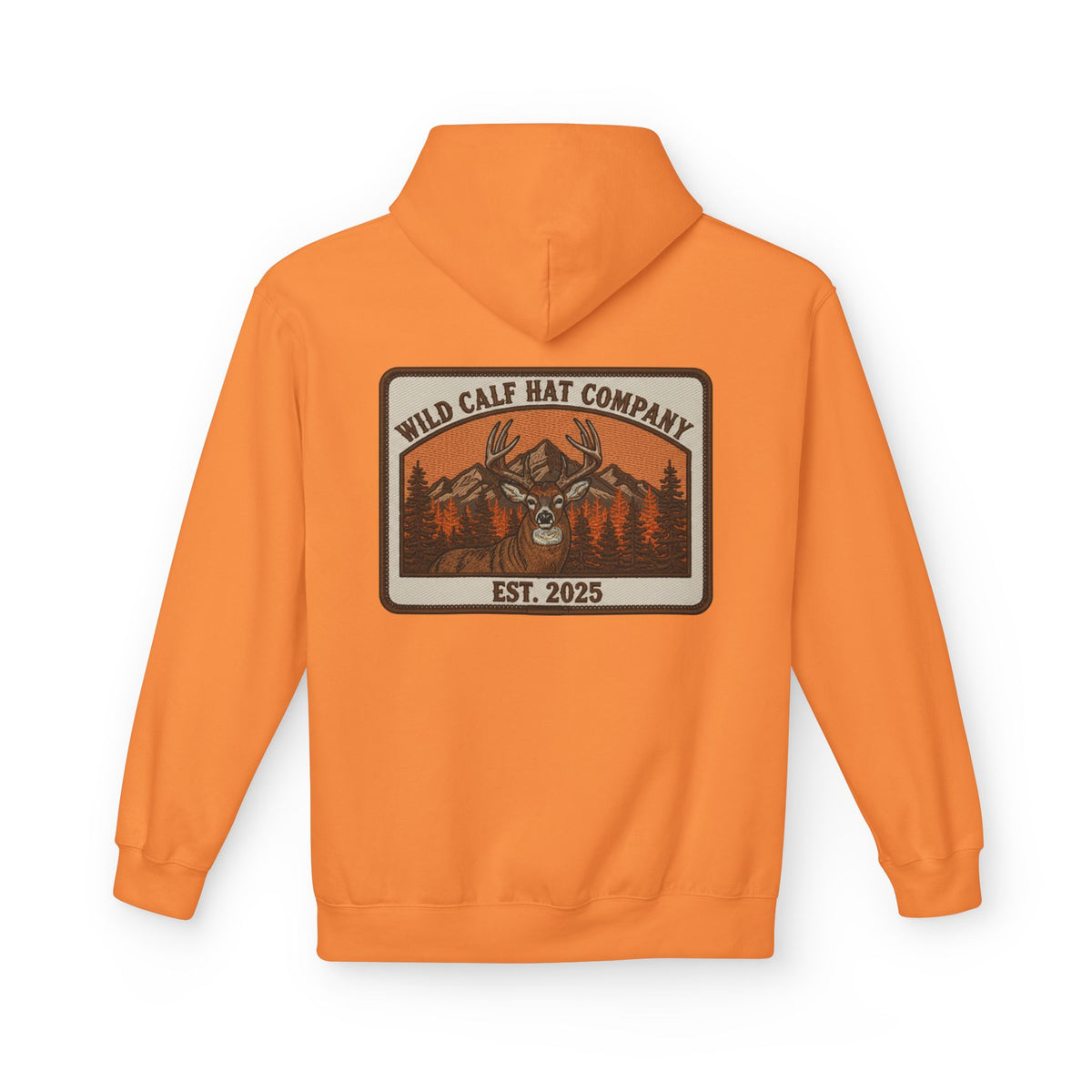 The Hunter Orange Drop tine Hoodie