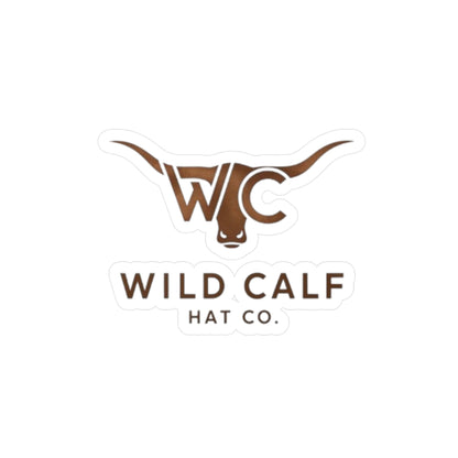 Wild Calf Vinyl Truck Decals - Wild Calf Hat Company