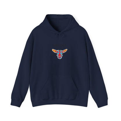 Wild Calf Hoodie - Retro Colorful Calf Logo Pullover (Wild Calf Hat Co.) - Wild Calf Hat Company