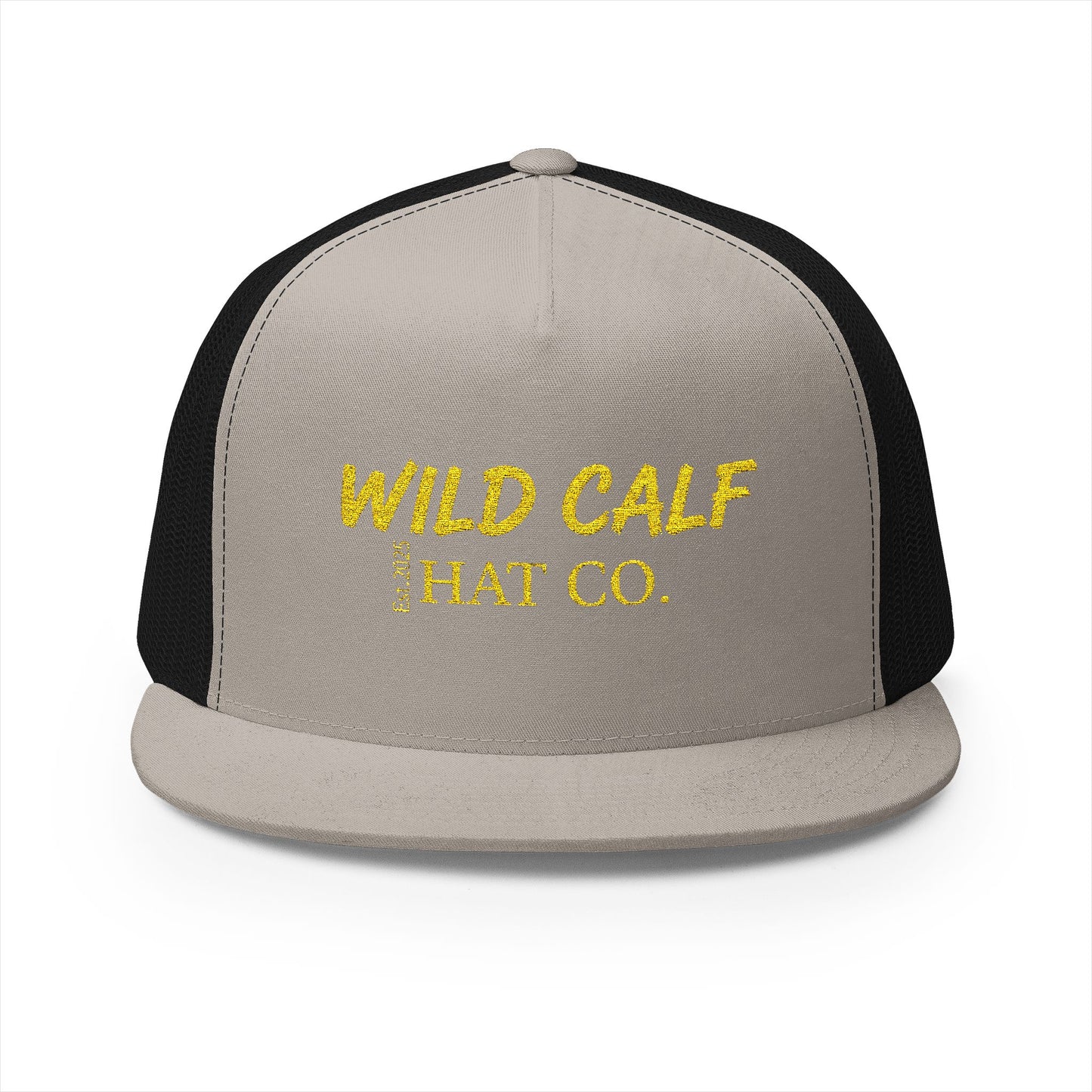 5 Panel Trucker Cap - Wild Calf Hat Company