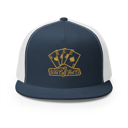 5 Panel Trucker Cap - Wild Calf Hat Company