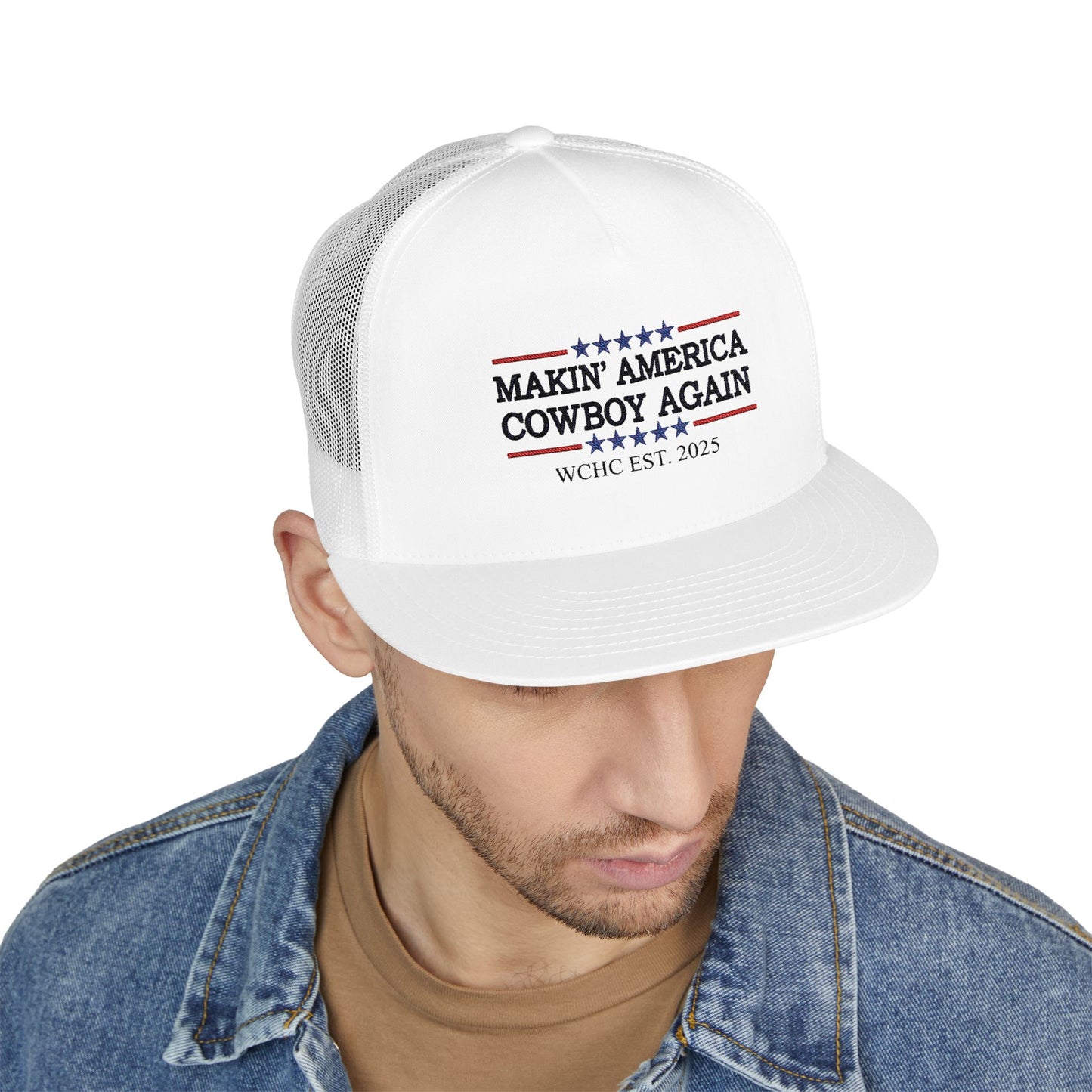 5 Panel Trucker Cap - Wild Calf Hat Company
