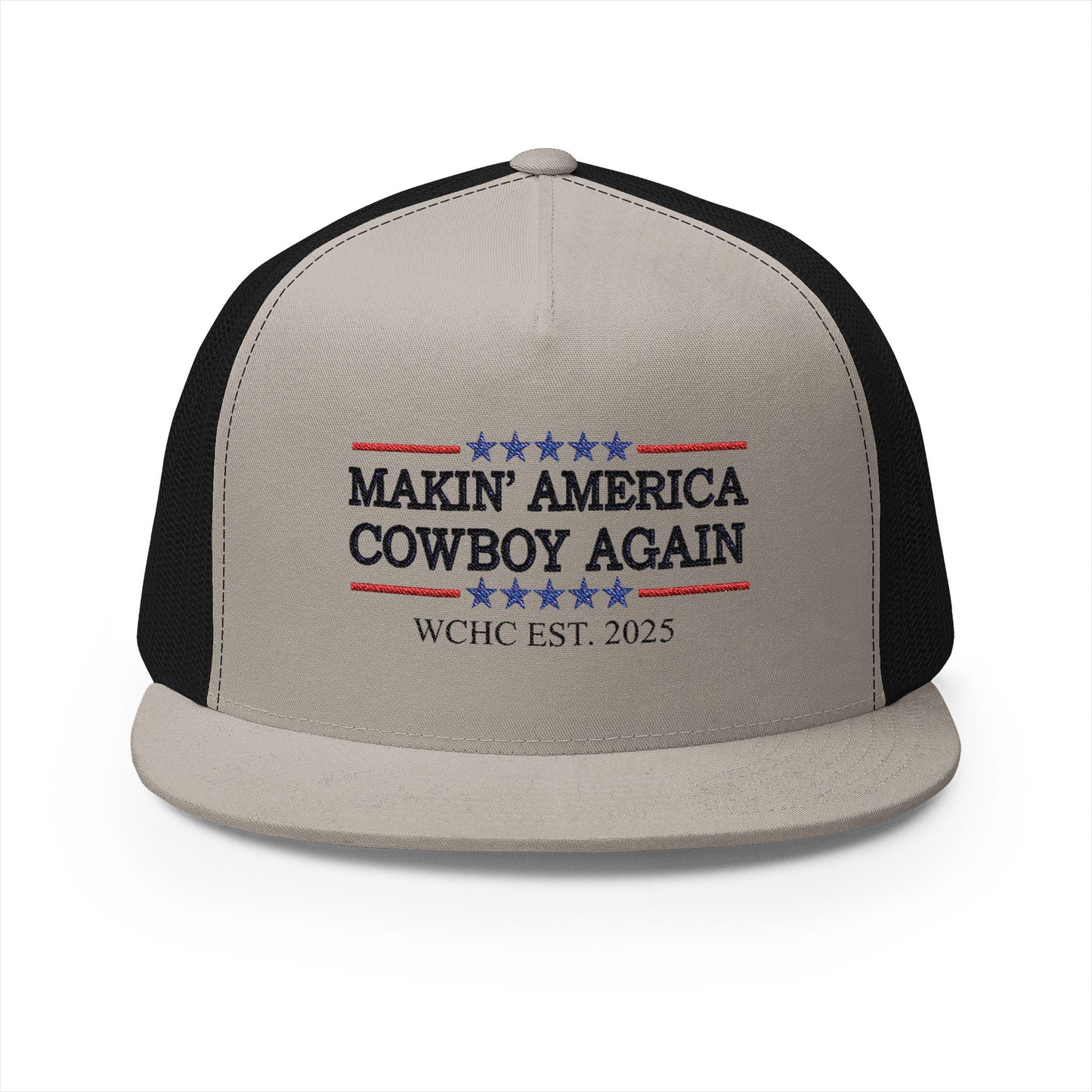 5 Panel Trucker Cap - Wild Calf Hat Company