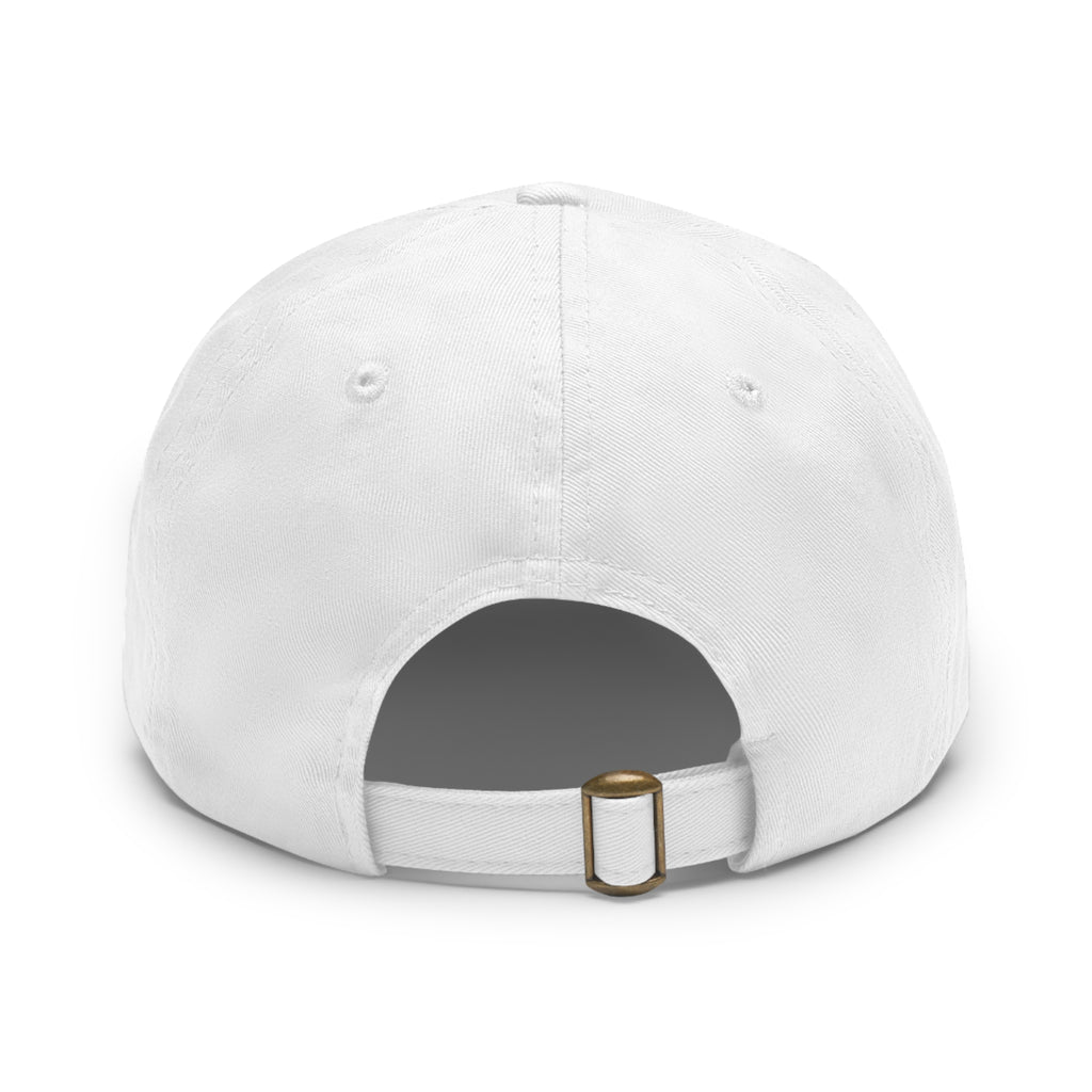 Wild Calf Hat Co. Long Horn Skull Leather Patch Dad Hat - Wild Calf Hat Company