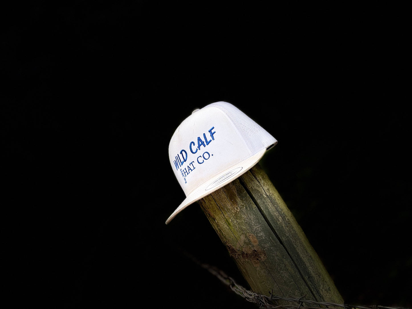 Royal Blue Signature Trucker Cap - Wild Calf Hat Company