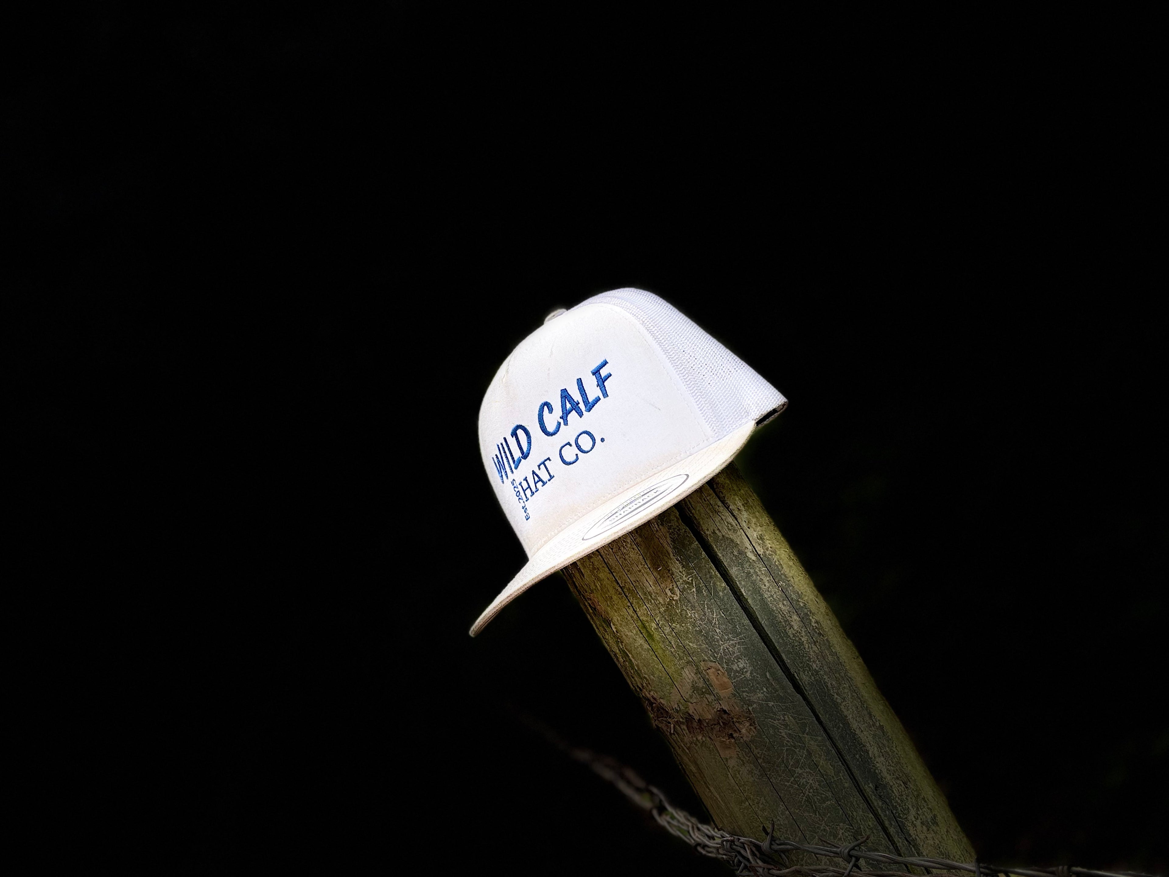 Royal Blue Signature Trucker Cap - Wild Calf Hat Company