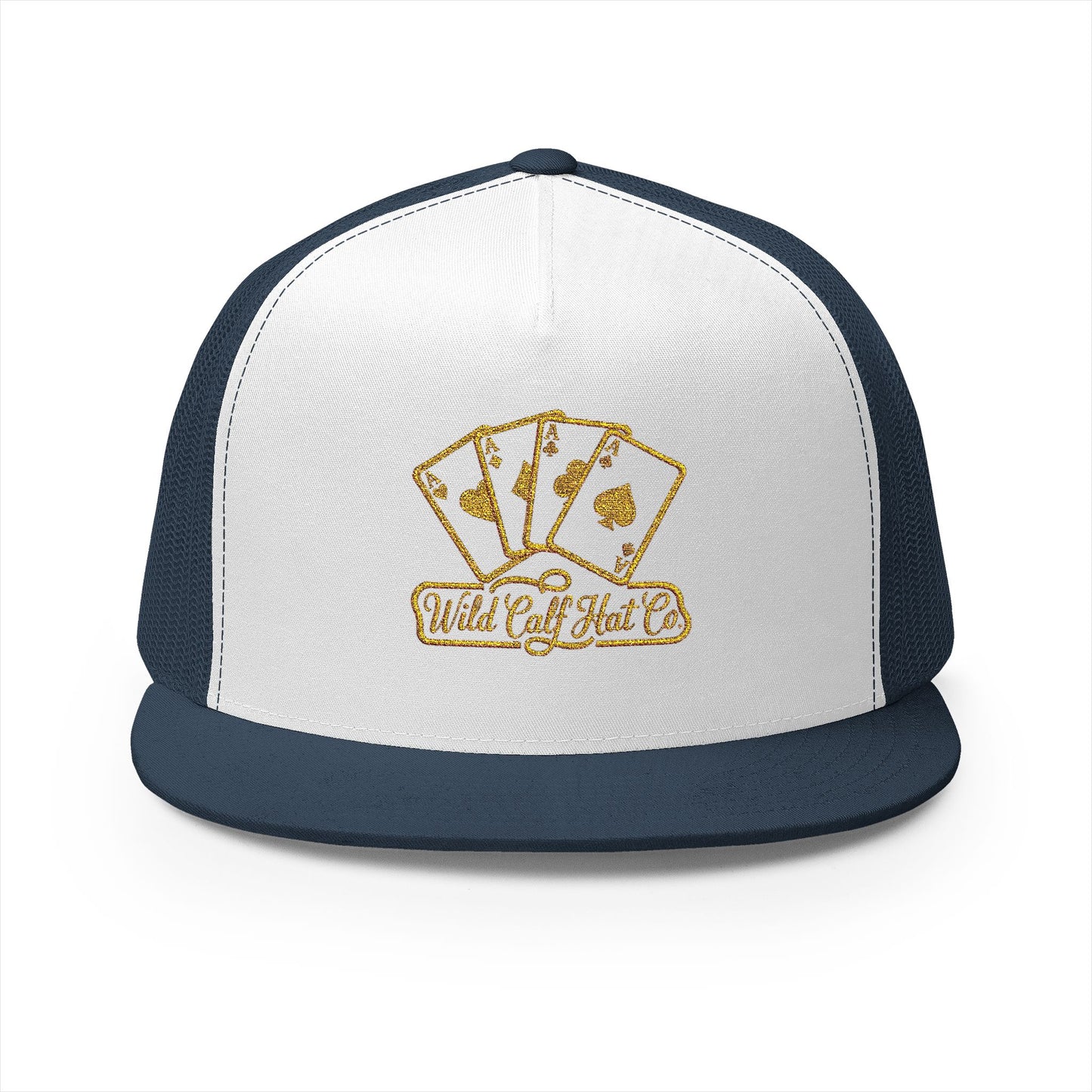 5 Panel Trucker Cap - Wild Calf Hat Company