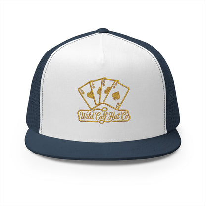 5 Panel Trucker Cap - Wild Calf Hat Company